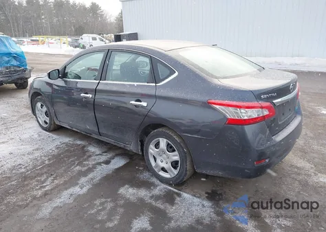 2014 Nissan Sentra S from USA, damaged, VIN 3N1AB7AP9EL628283
